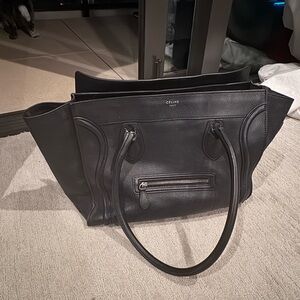 Celine Black Leather Women's Bag